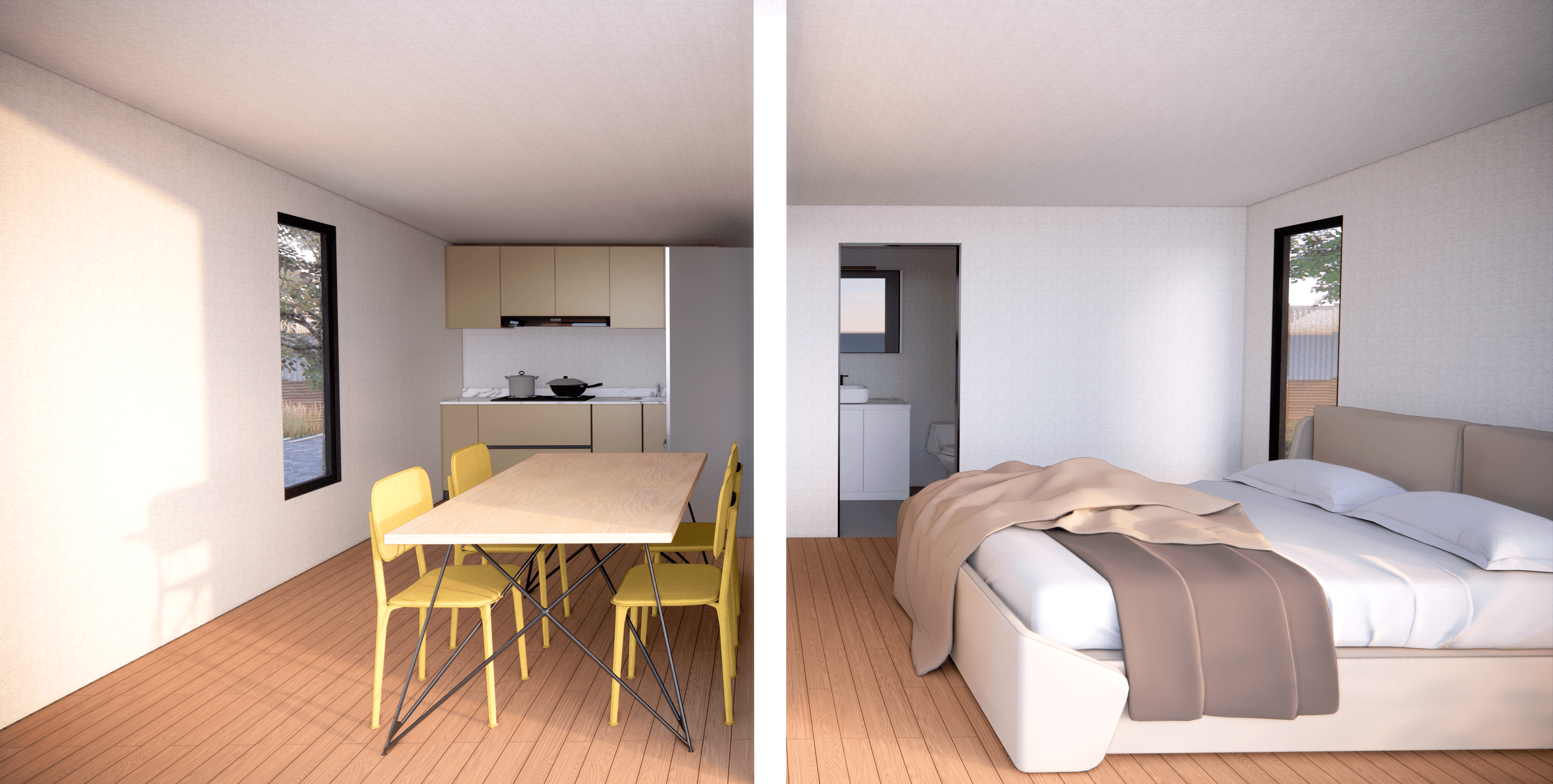 1 Bedroom - Interior